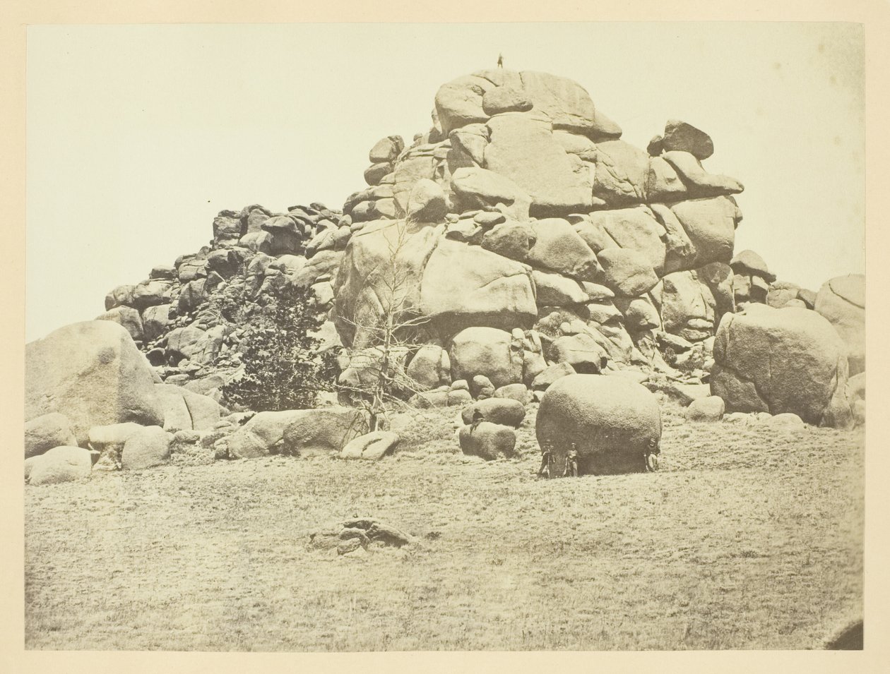 Koponyaszikla, (gránit) Sherman Station, Laramie-hegység alkotó: Andrew Joseph Russell
