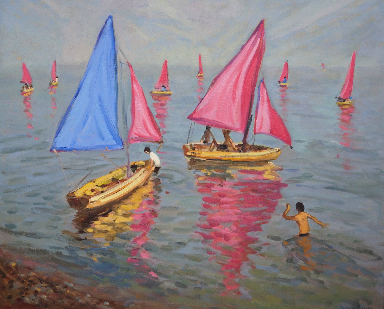 Vitorlásiskola, Bognor Regis, 2012, alkotó: Andrew Macara