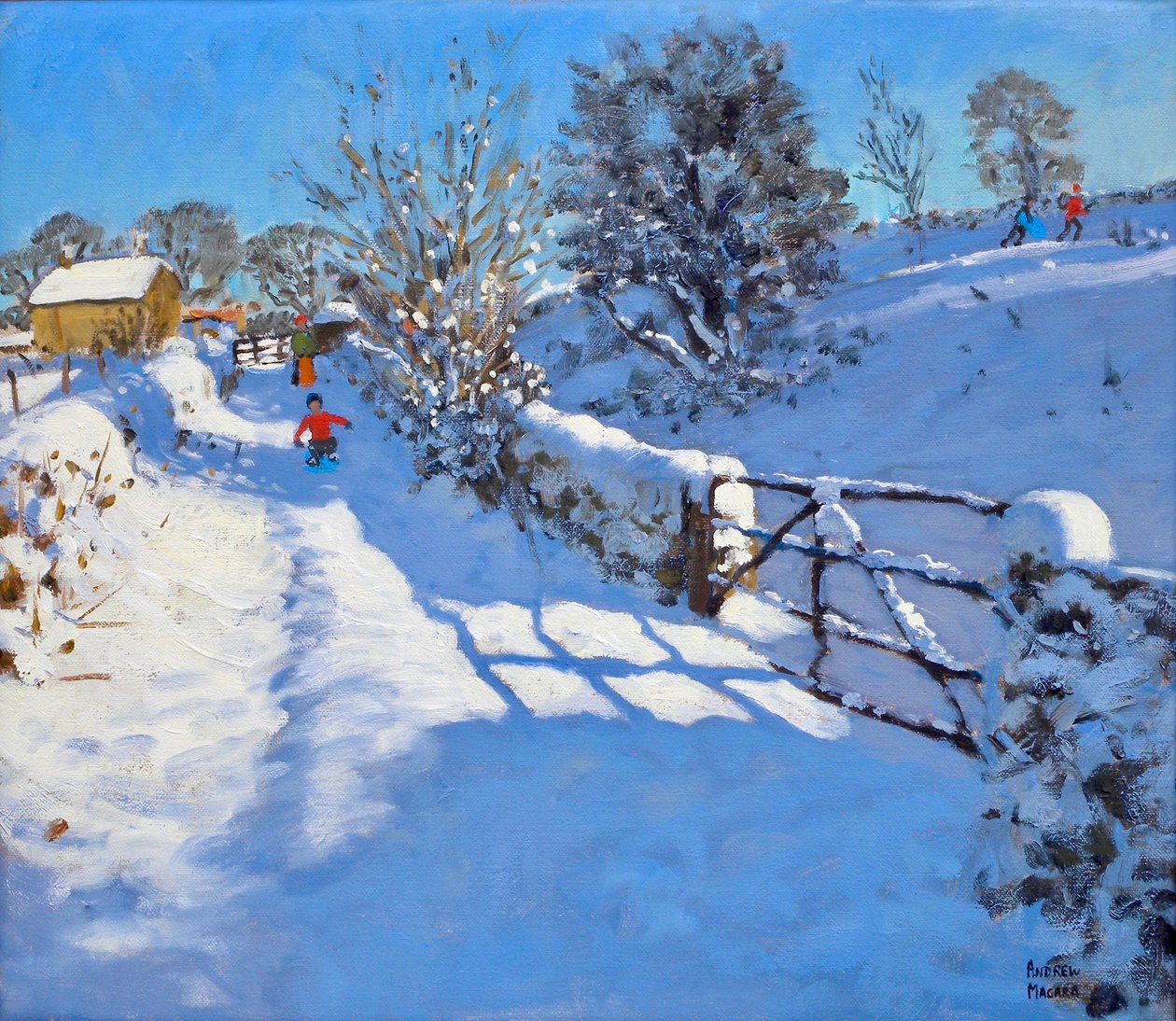 The Gate, Wash Lane, Wirksworth, Derbyshire, 2011, alkotó: Andrew Macara