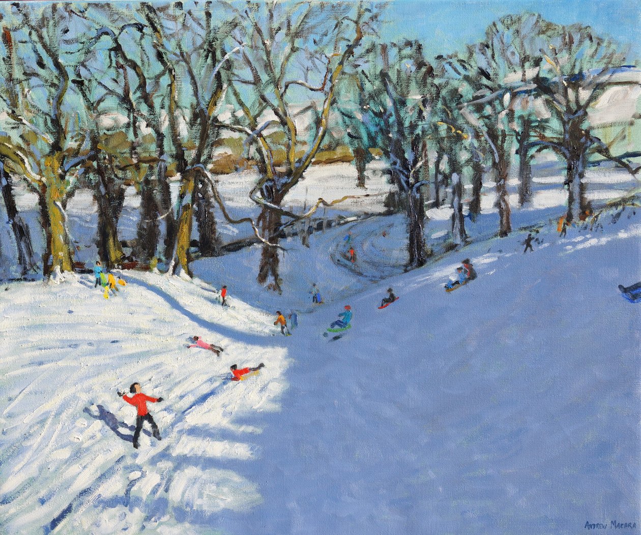 Tél, Rowsley, Derbyshire, 2014 alkotó: Andrew Macara