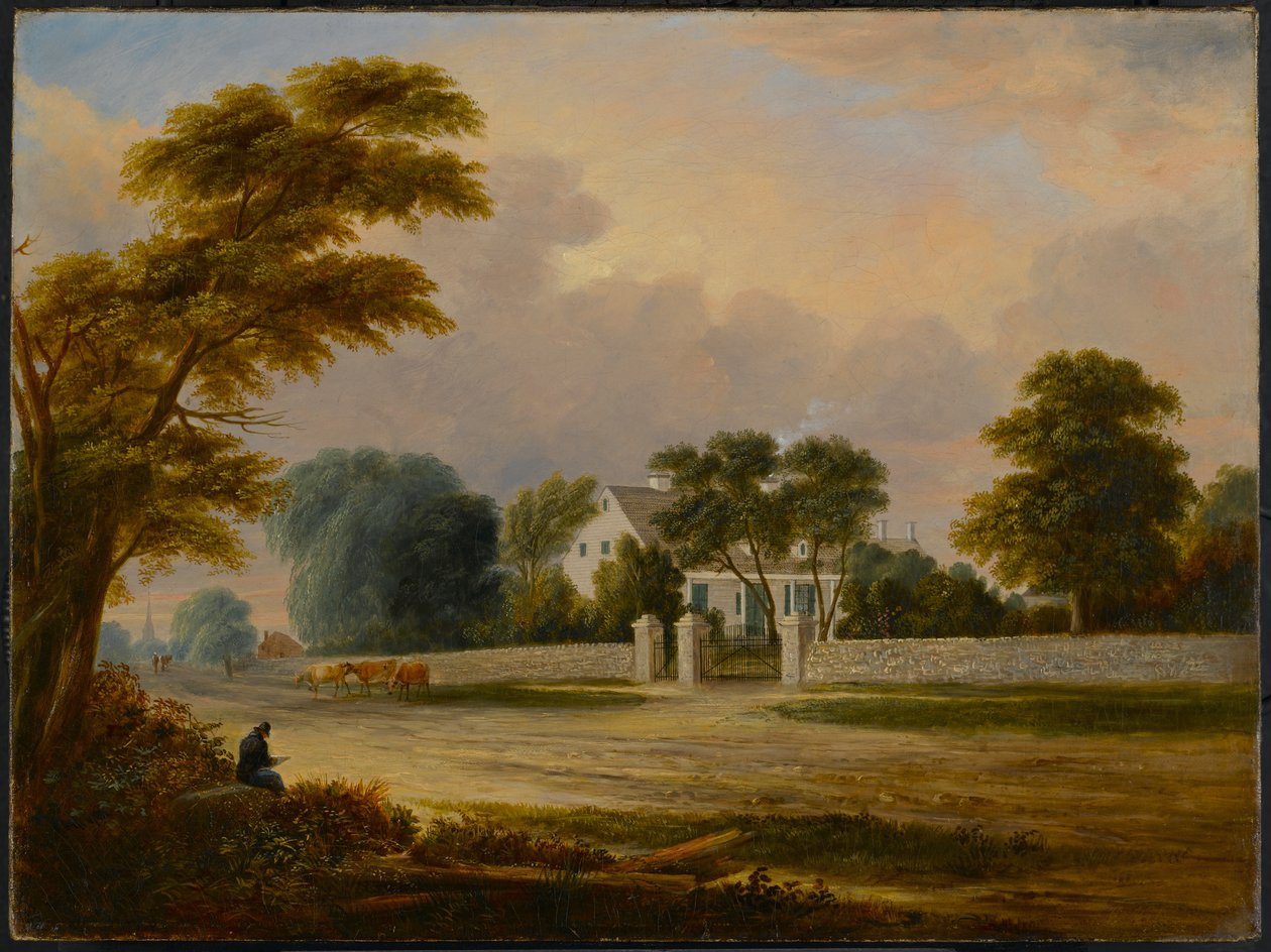 A bergeni tanya, 1830-as évek alkotó: Andrew Richardson