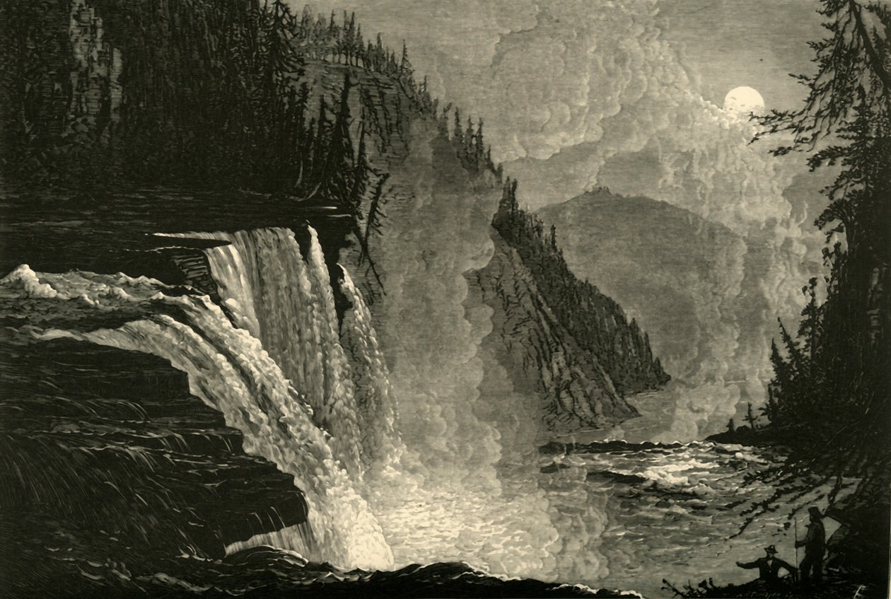 „High Falls”, 1872. alkotó: Andrew Varick Stout Anthony