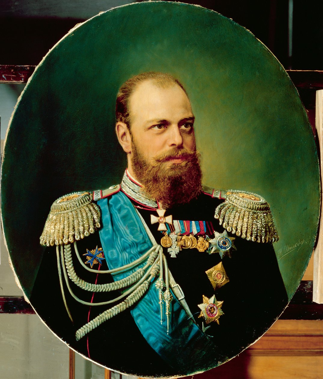 Sándor császár (1845-94) alkotó: Andrey Nikolayevich Shilder