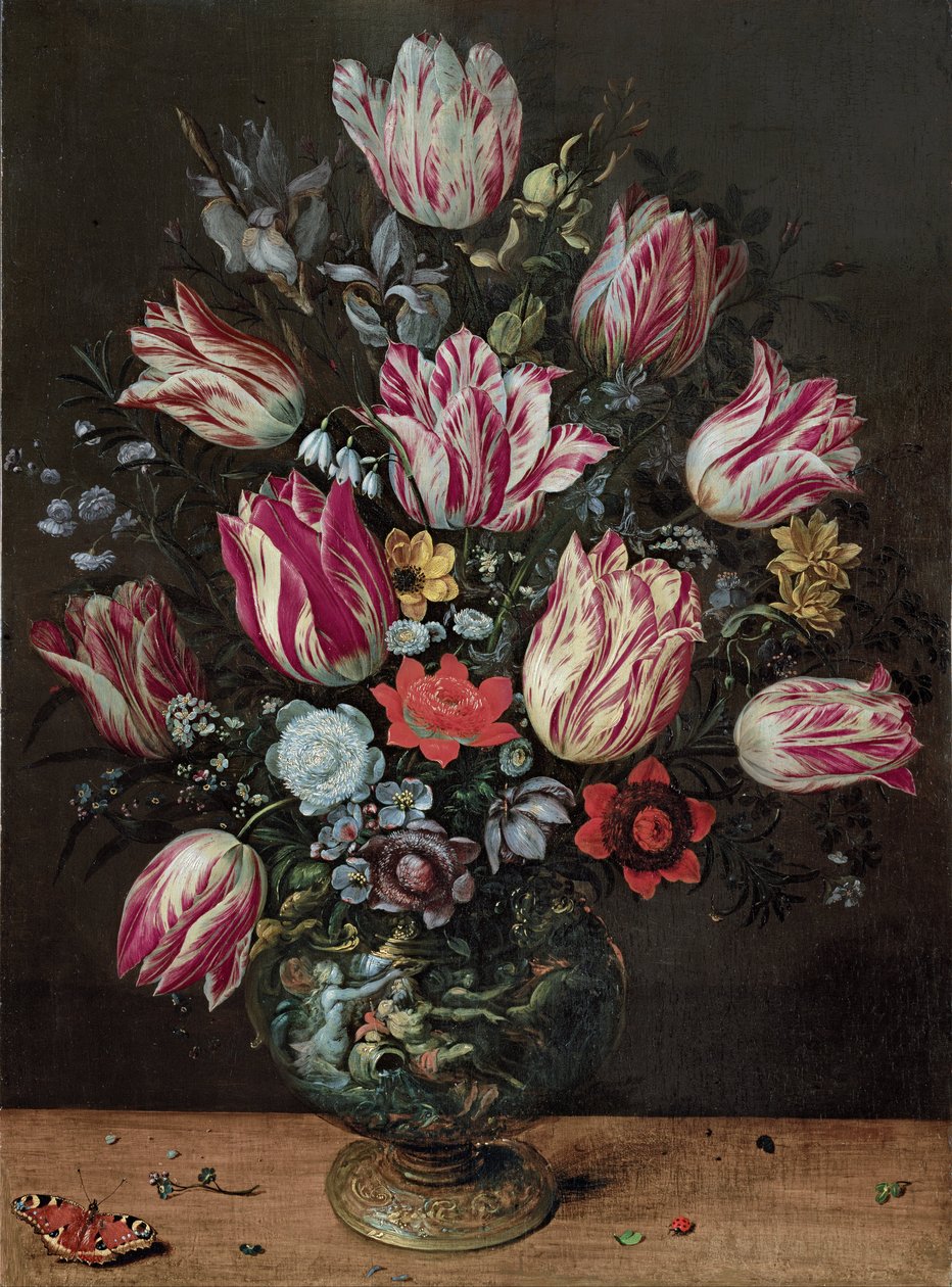Váza tulipánnal alkotó: Frans Francken the Younger