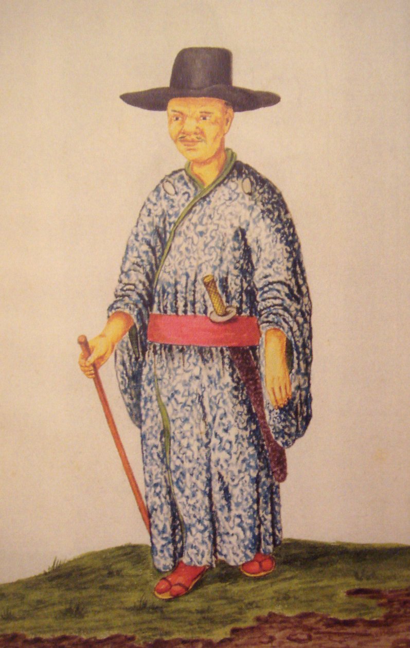 Japán keresztény Jakartában 1656 körül Andries Beeckman készítette alkotó: Andries Beeckman