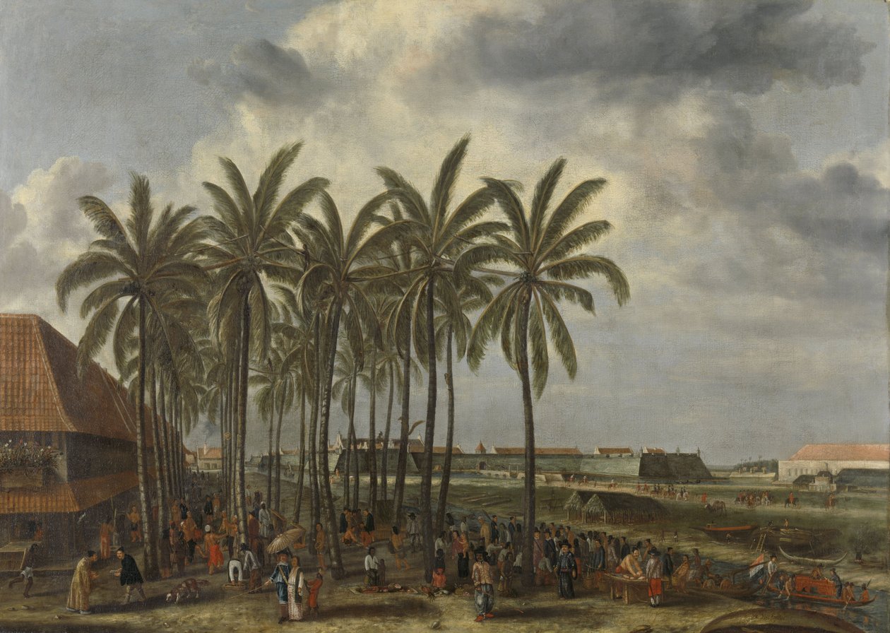A bataviai vár, 1661 alkotó: Andries Beeckman