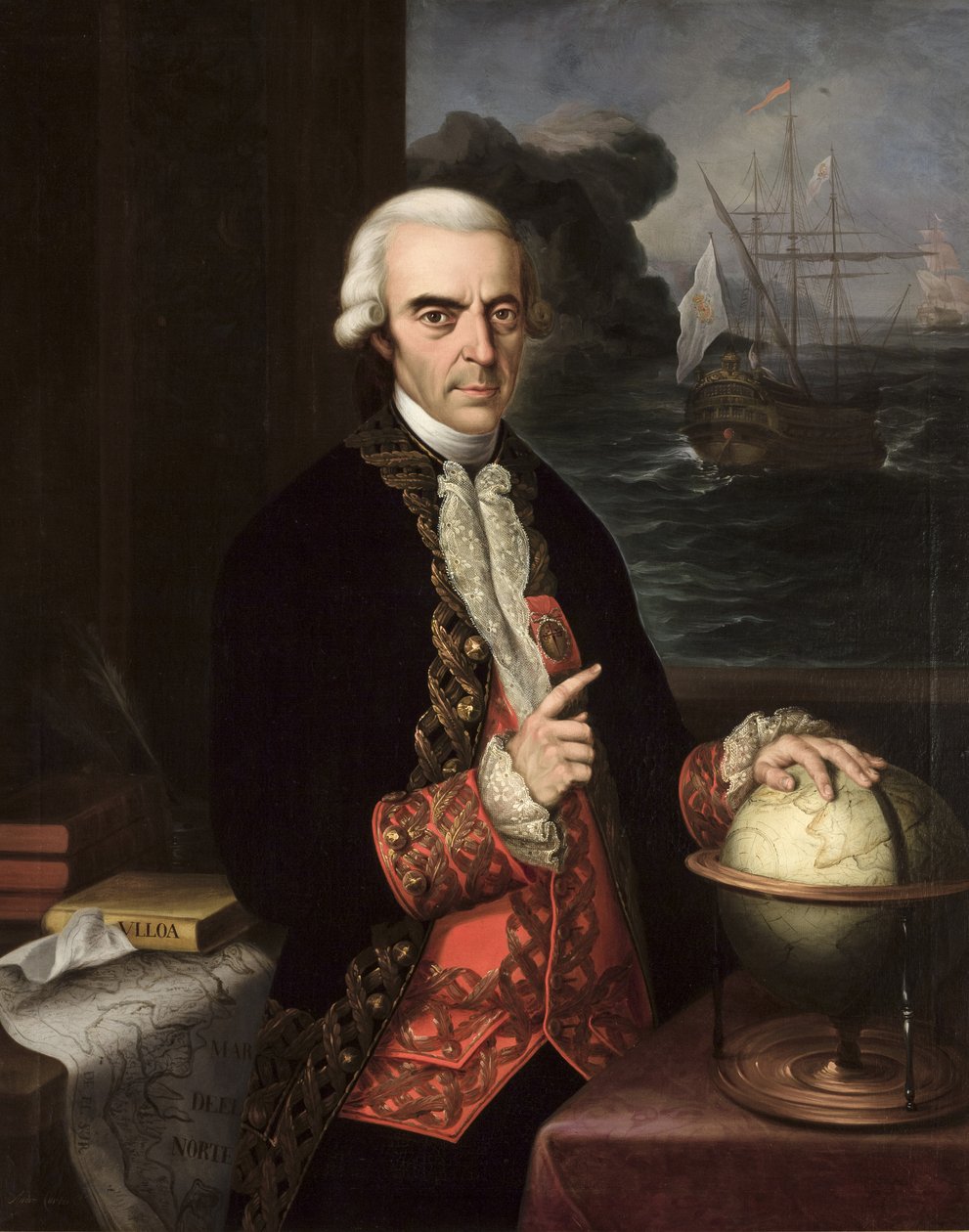 Antonio de Ulloa alkotó: Andrés Cortés y Aguilar