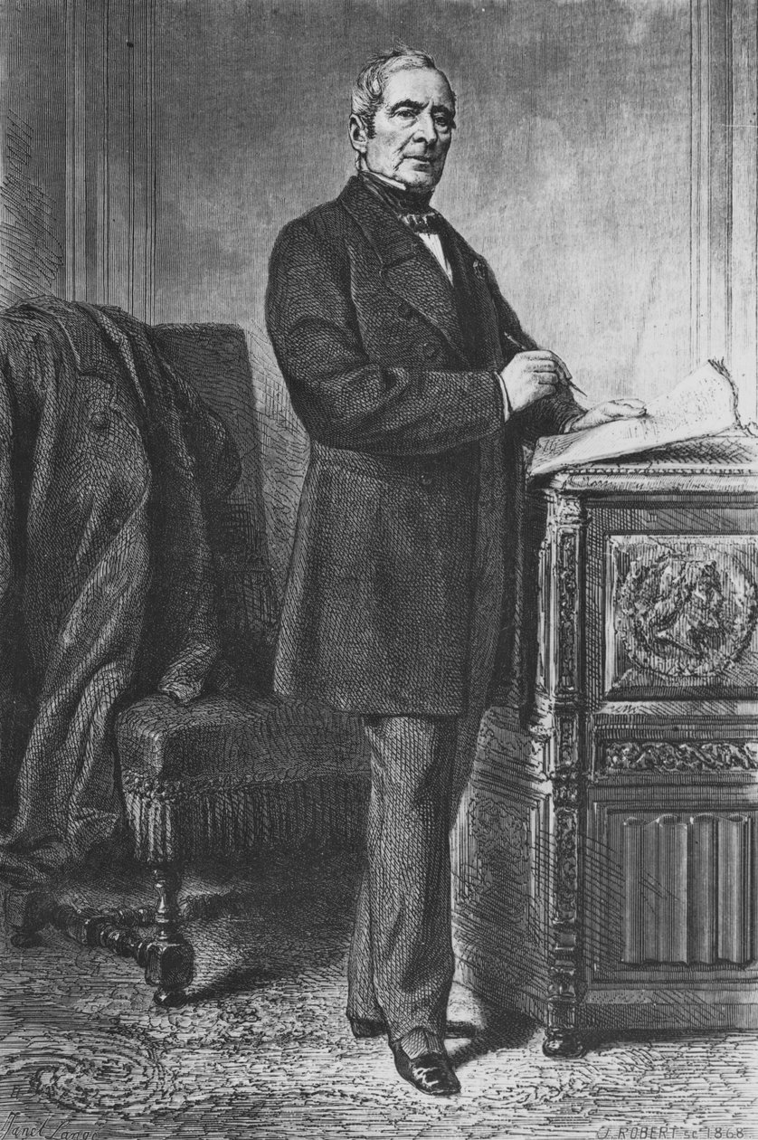 Alphonse de Lamartine alkotó: Ange Louis Janet