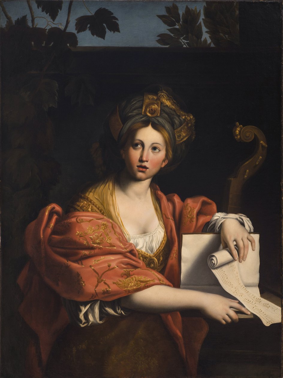 Cumaean Sibyl alkotó: Angelica Kauffmann