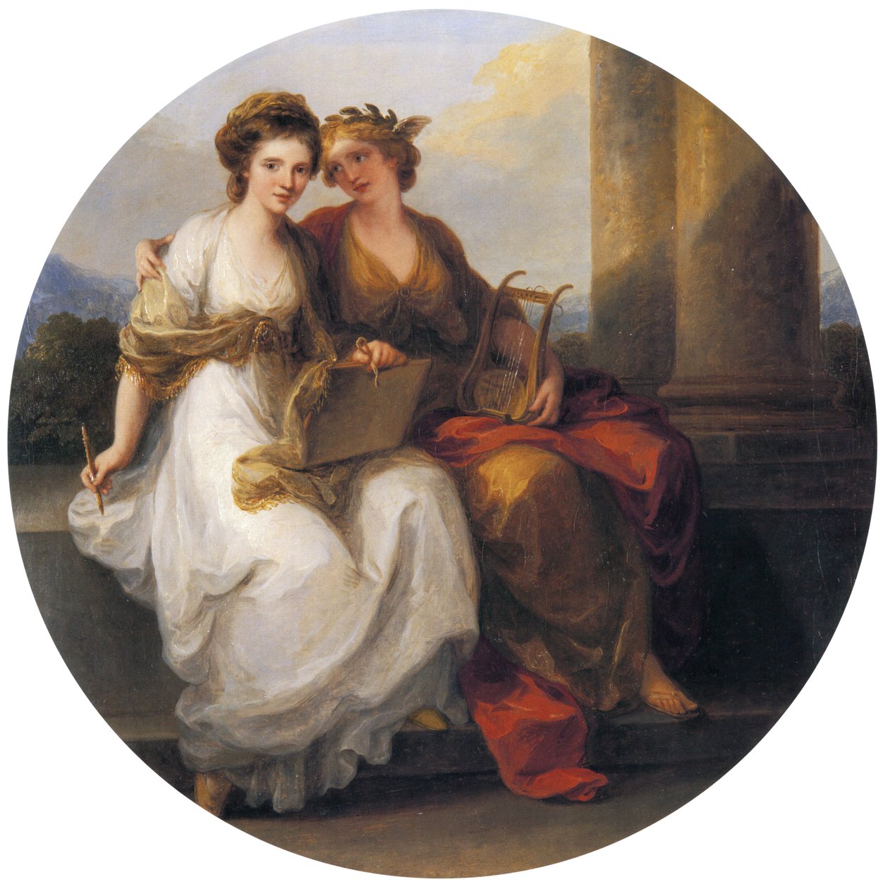 George Bowles Esq. Örökség, Kenwood. alkotó: Angelica Kauffmann