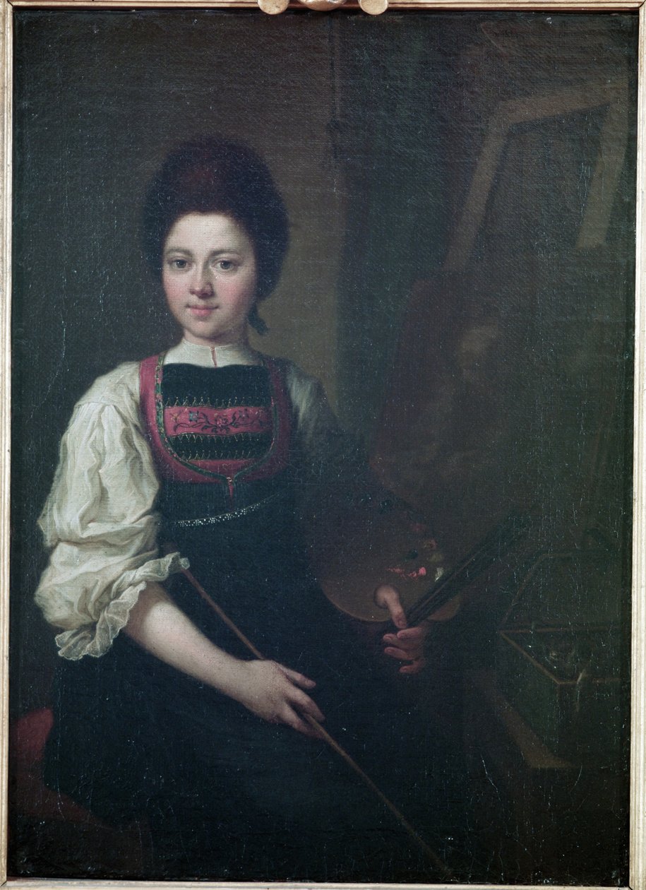 Önarckép, 1763 alkotó: Angelica Kauffmann