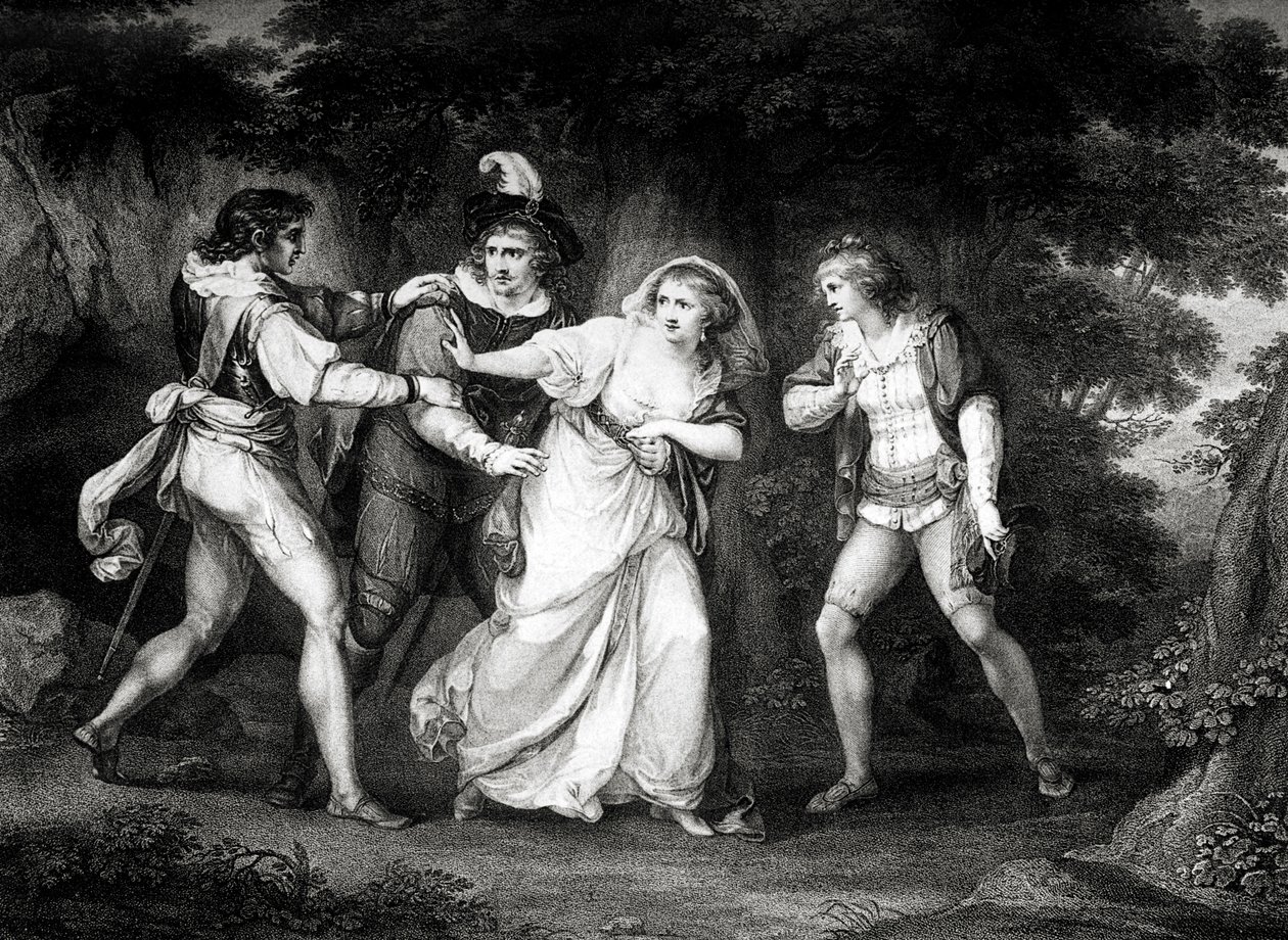 William Shakespeare darabja alkotó: Angelica (after) Kauffman