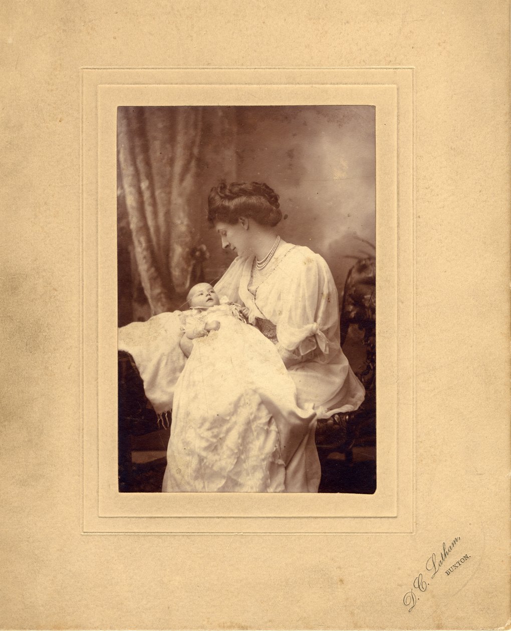 Evelyn Cavendish hercegnő lányával, Lady Anne-nel alkotó: Thomas Kelly