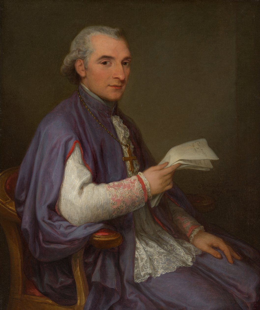Monsignor Giuseppe Spina 1756-1828, 1798. alkotó: Angelica Kauffmann