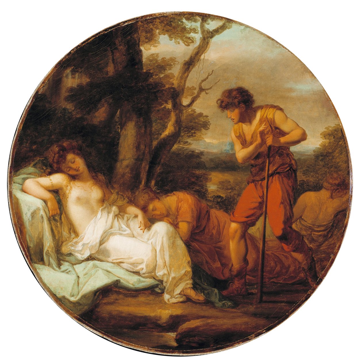 Cymon és Iphigenia alkotó: Angelica Kauffmann