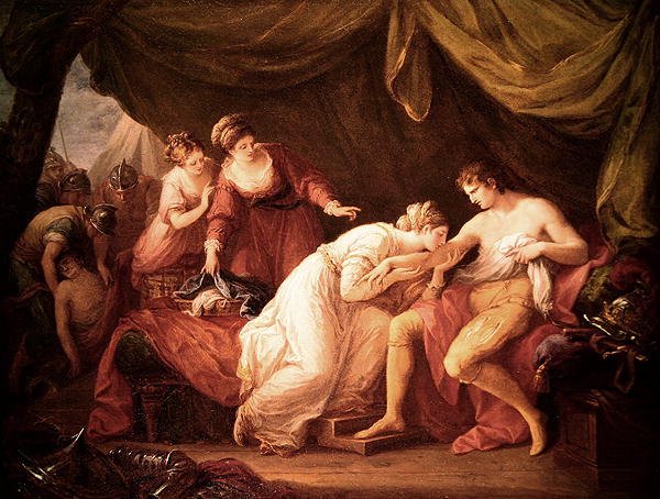 I. Edward és Eleanora (olaj, vászon) alkotó: Angelica Kauffmann