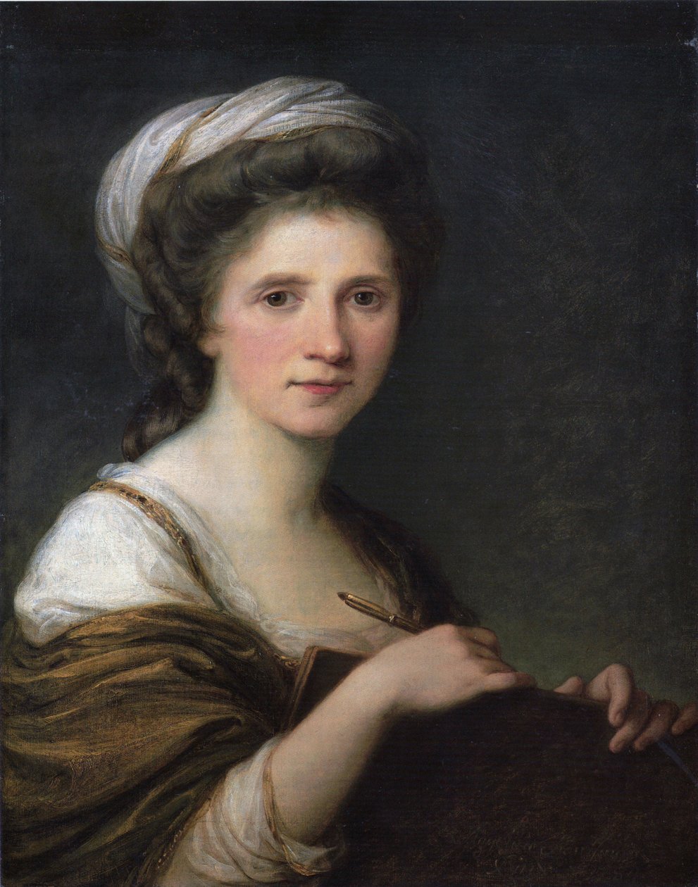 Német: Selbstbildnis Önarckép alkotó: Angelica Kauffmann
