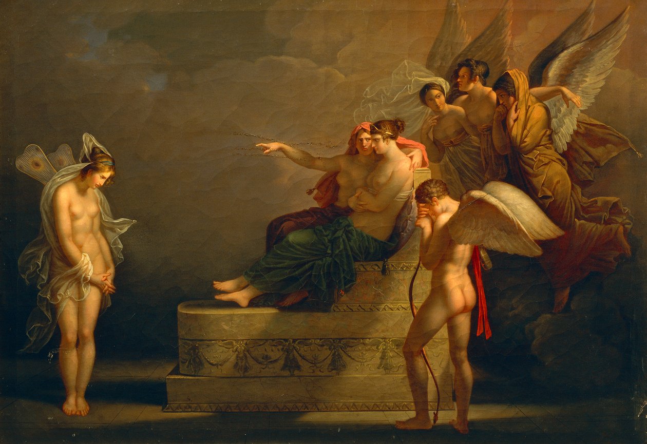 Ámor és psziché legendája, Angelica Kauffmann (1741-1807) alkotó: Angelica Kauffmann