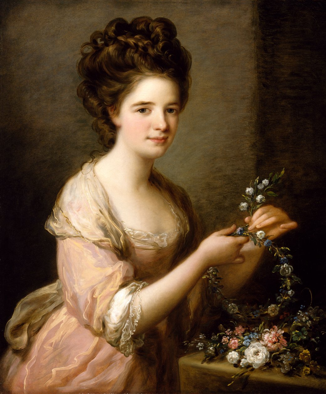 Eleanor, Lauderdale grófnő portréja, 1780-81 körül (olaj, vászon) alkotó: Angelica Kauffmann