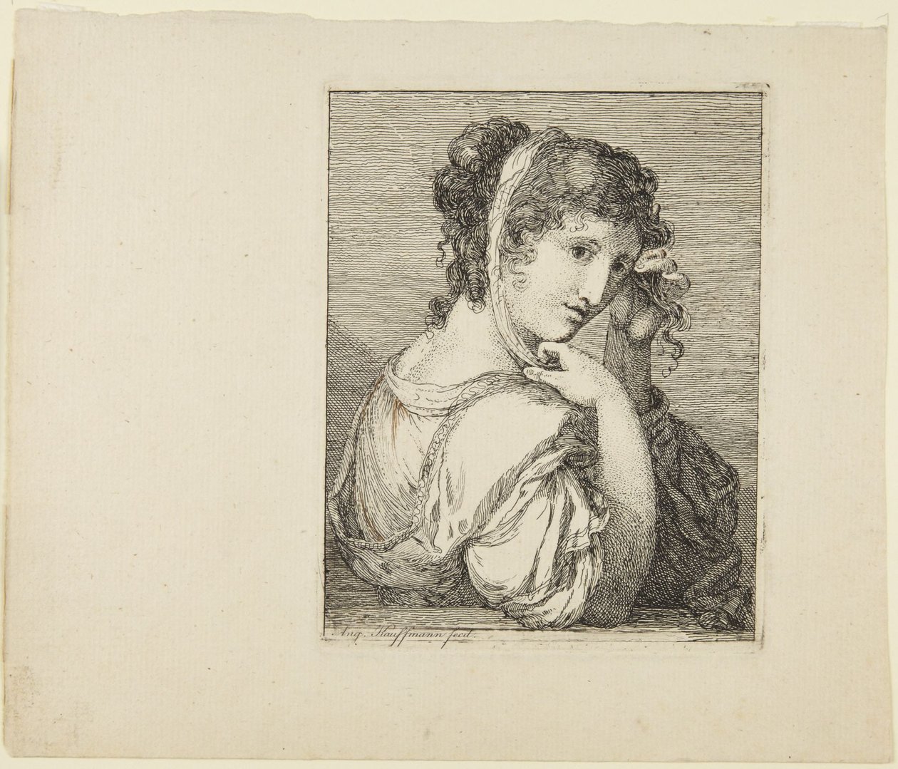 Egy lány portréja alkotó: Angelica Kauffmann