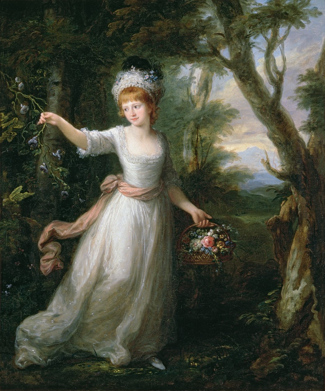 Henrietta Laura Pulteney (1766-1808) portréja alkotó: Angelica Kauffmann