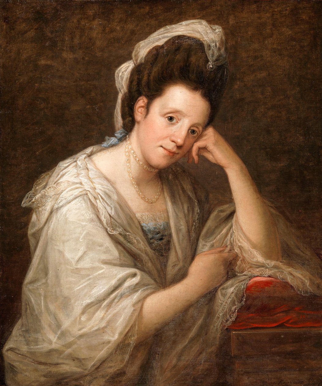 Helen asszony (Dorothea Daniel) portréja (megh. 1806) alkotó: Angelica Kauffmann