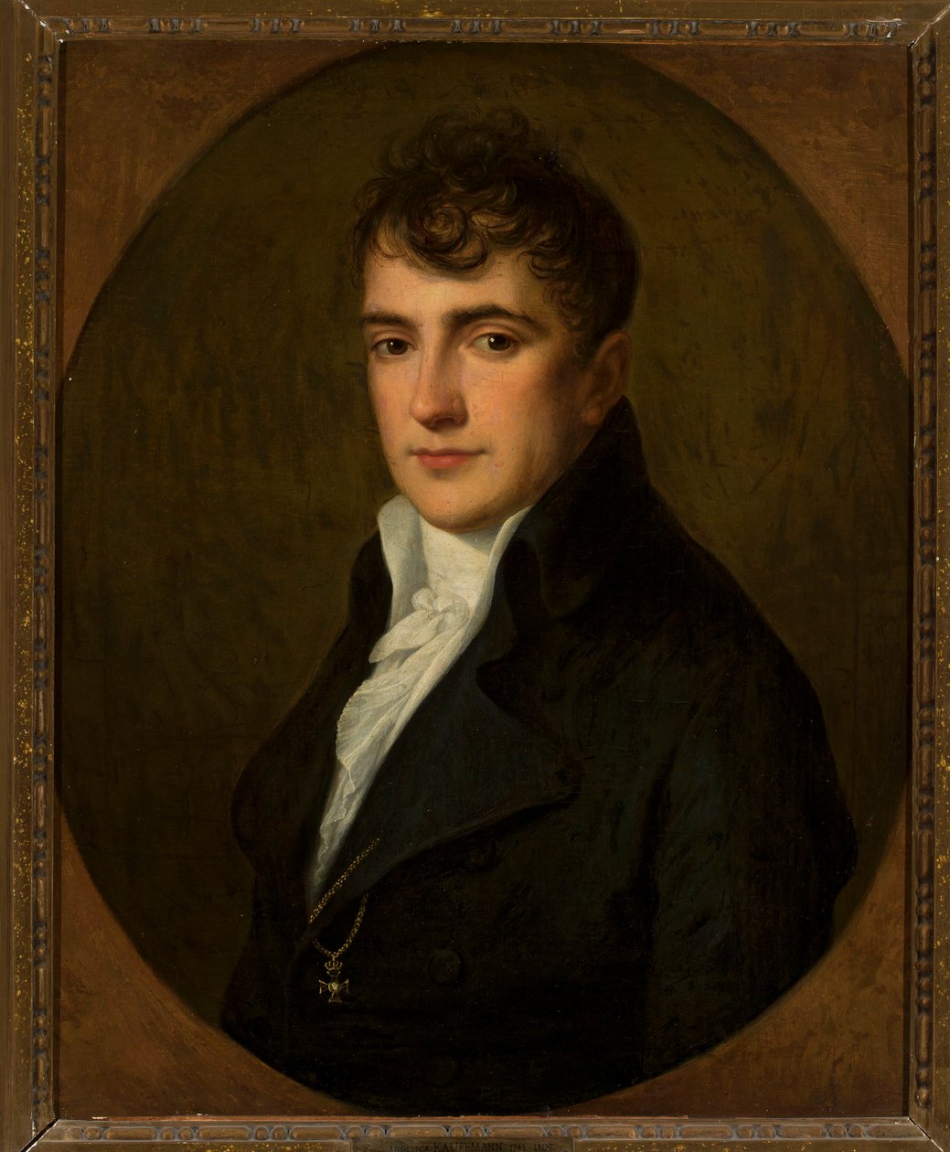 Wojciech Męciński portréja alkotó: Angelica Kauffmann
