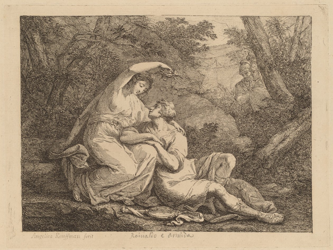 Rinaldo és Armida alkotó: Angelica Kauffmann