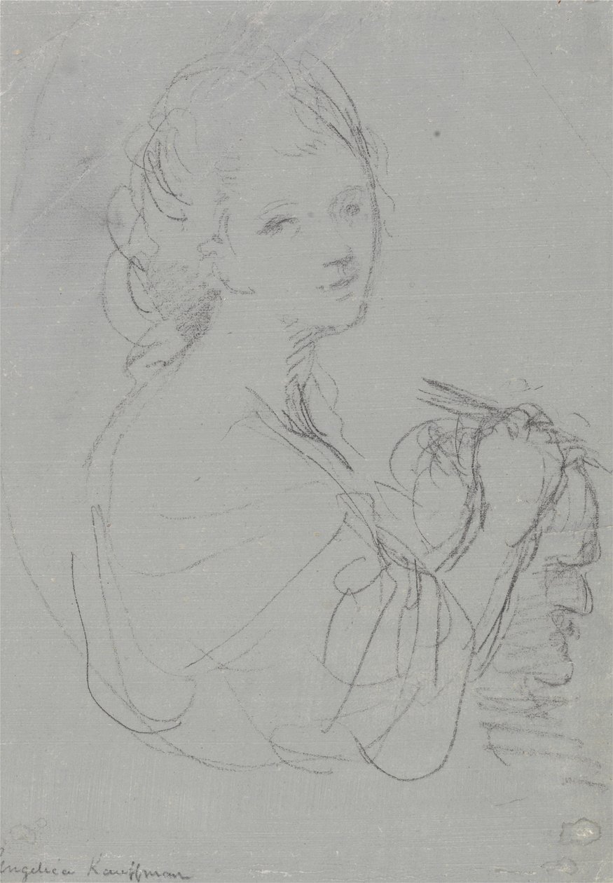 Önarckép alkotó: Angelica Kauffmann