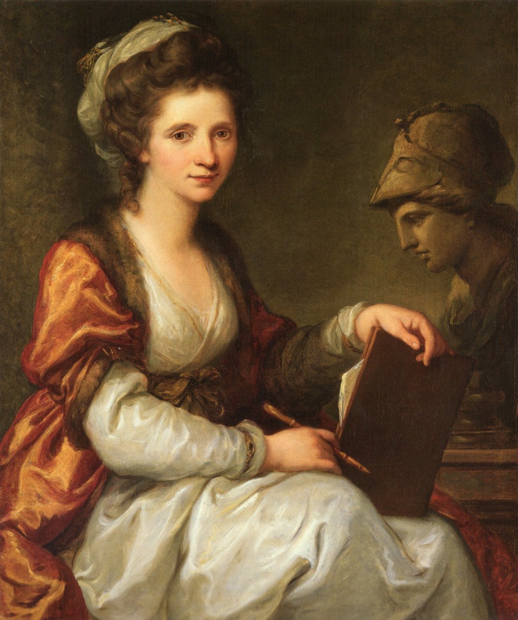 Önarckép alkotó: Angelica Kauffmann