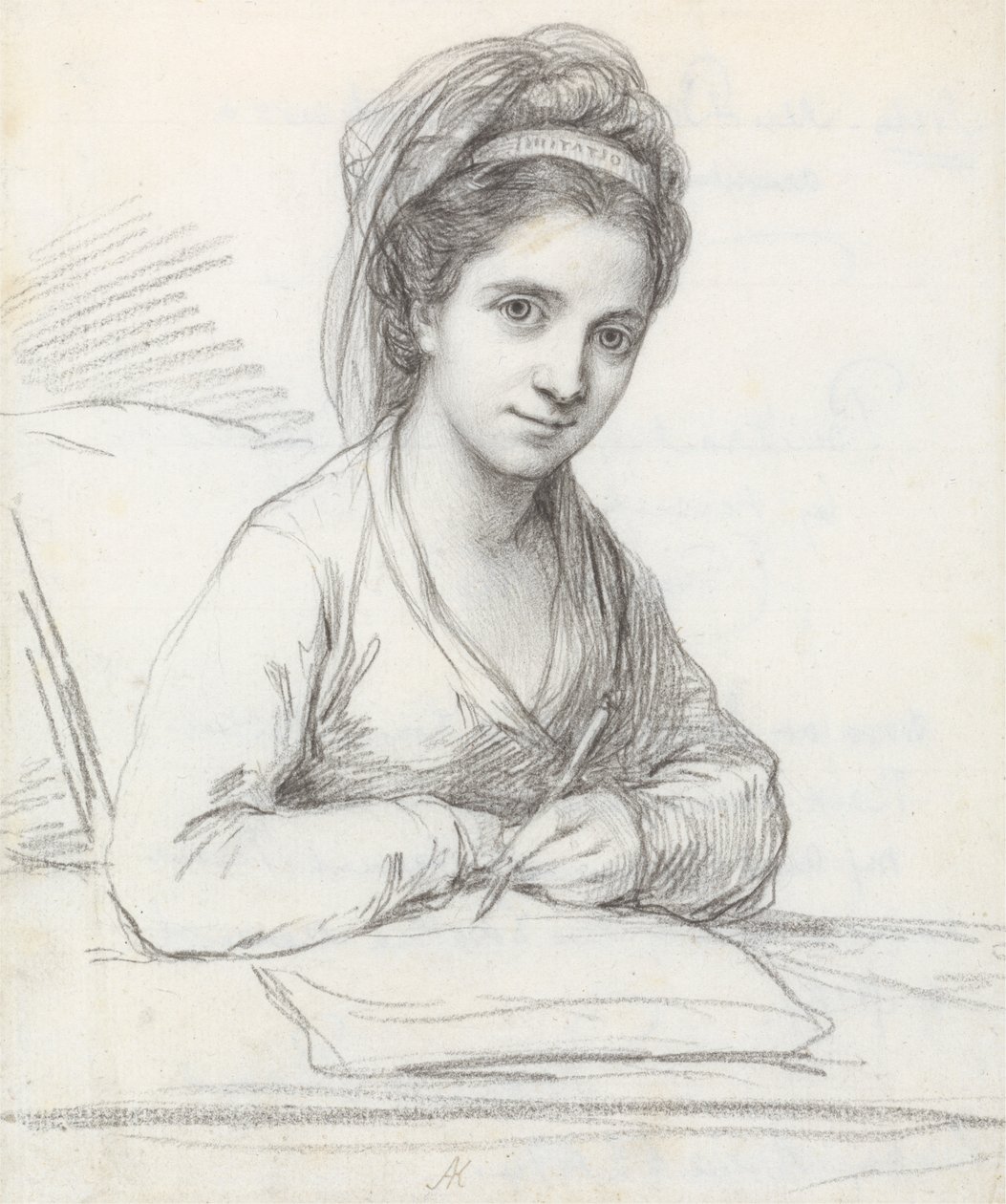 Önarckép alkotó: Angelica Kauffmann