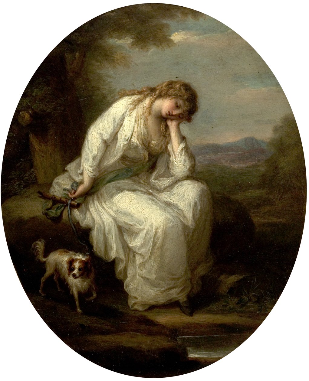 Maria alkotó: Angelica after Kauffmann