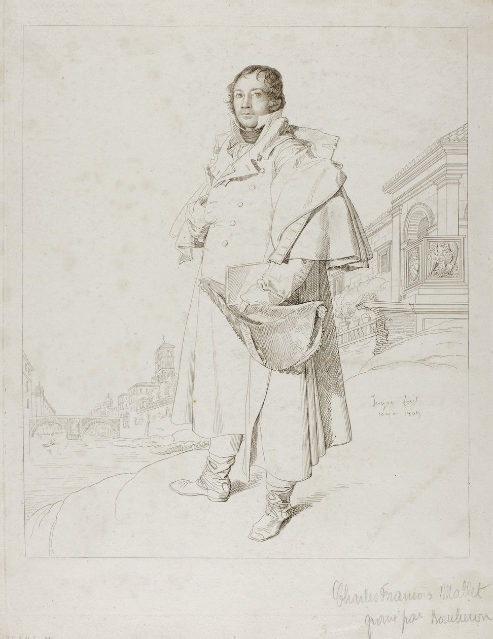 Charles Francois Mallet, 1809 körül alkotó: Angelo Boucheron