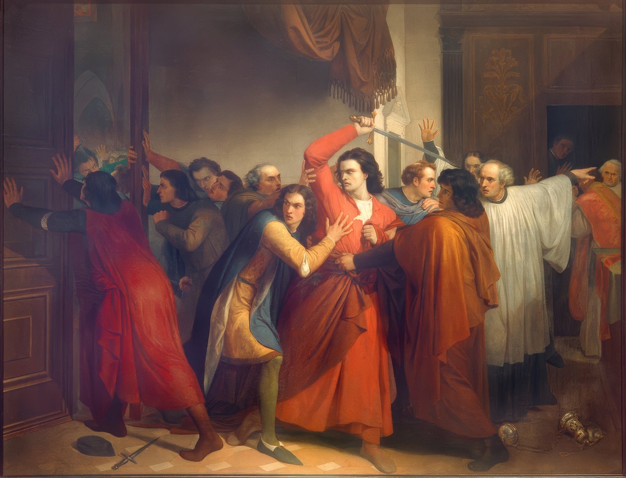 A Pazzi-összeesküvés alkotó: Angelo Fabbrini