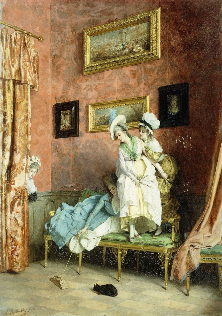 Fogságban tartott, 1874 alkotó: Angelo Martinetti