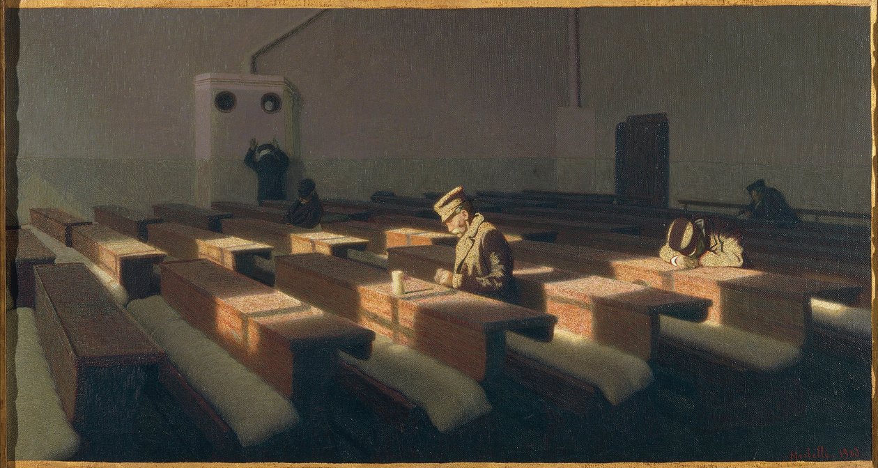 Olaszország, Velence, A megmaradtak karácsonya alkotó: Angelo Morbelli