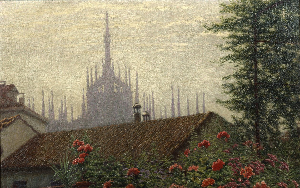 A dóm tornyai, 1900-1901. alkotó: Angelo Morbelli