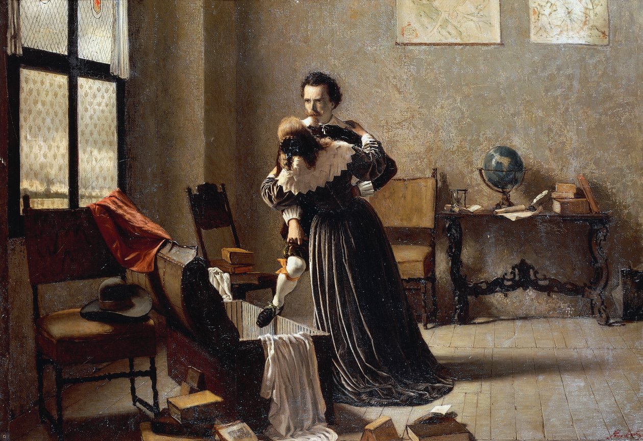 A menekülés, Angelo Morbelli (1853-1919) alkotó: Angelo Morbelli