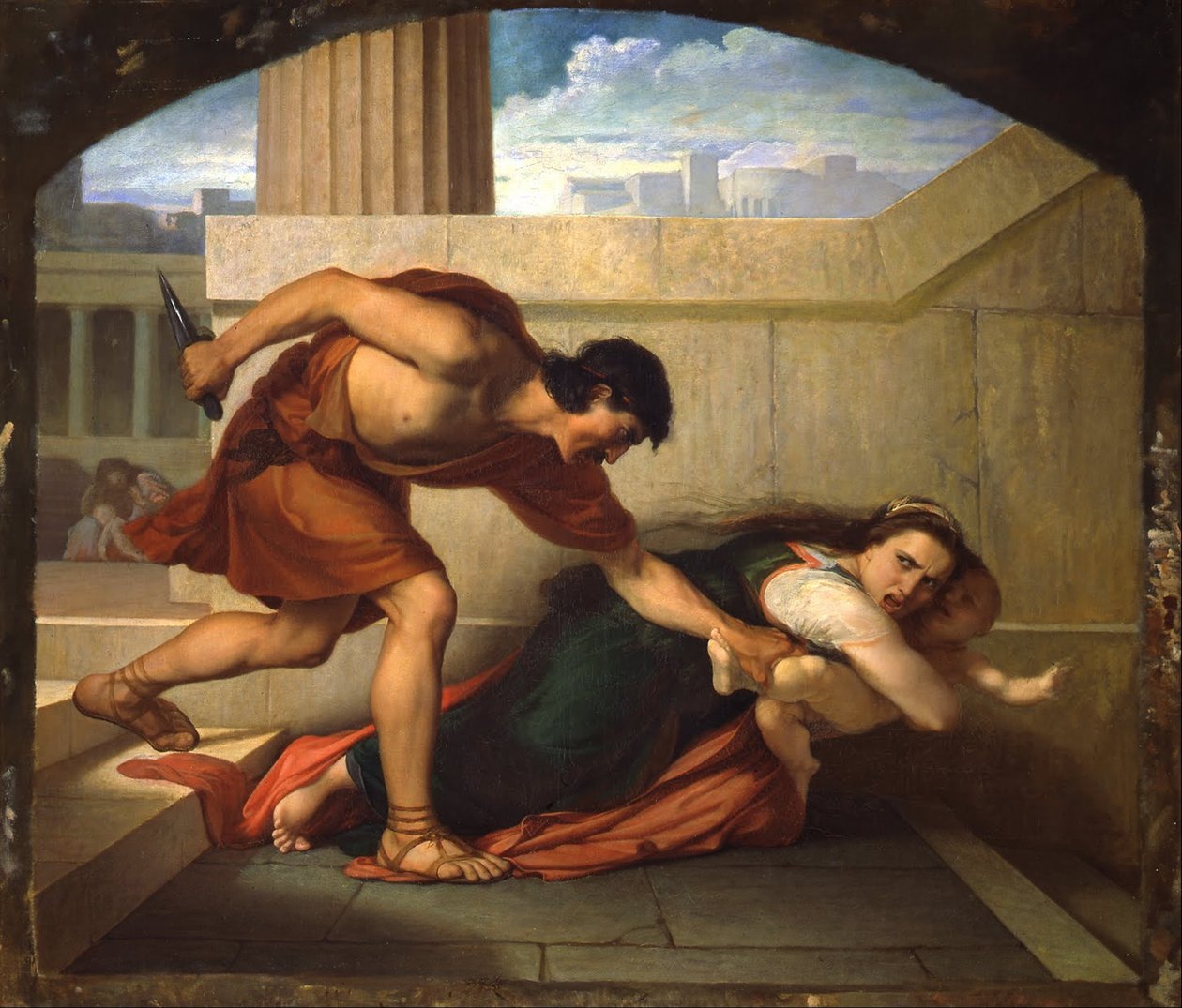 Az ártatlanok mészárlása, 1860-1861 alkotó: Angelo Visconti