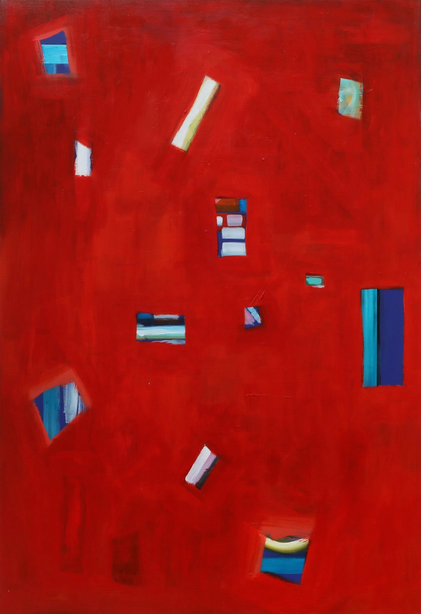 Inner Light I, 2021 (akril, vászon) alkotó: Angie Kenber
