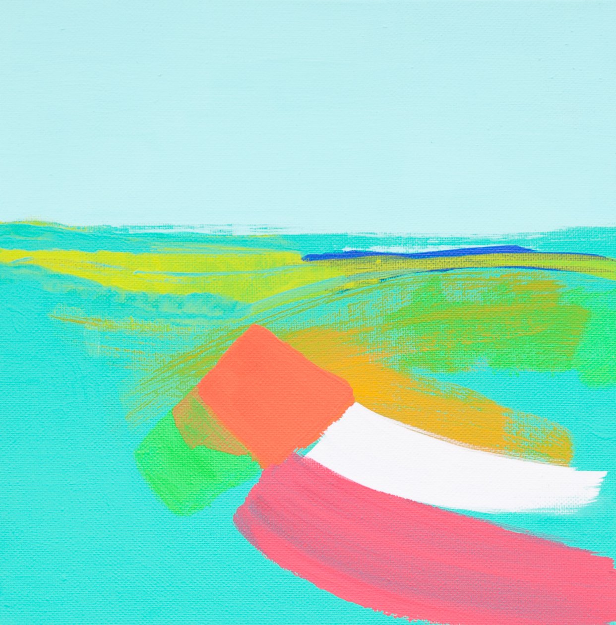 Köd a táj felett II, 2014 alkotó: Angie Kenber