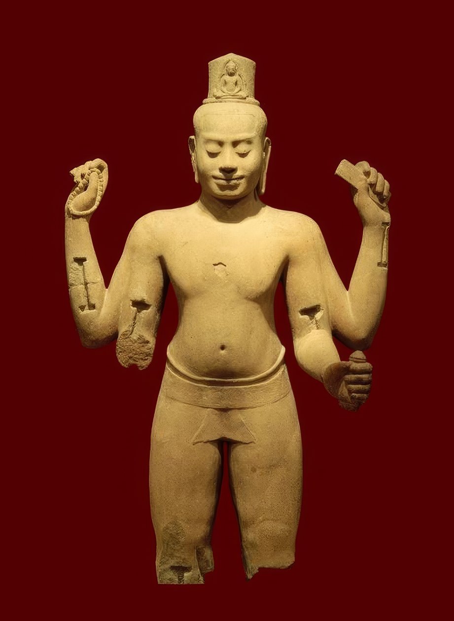 Bodhiszattva Lokesvara / Khmer Art alkotó: Angkor Thom