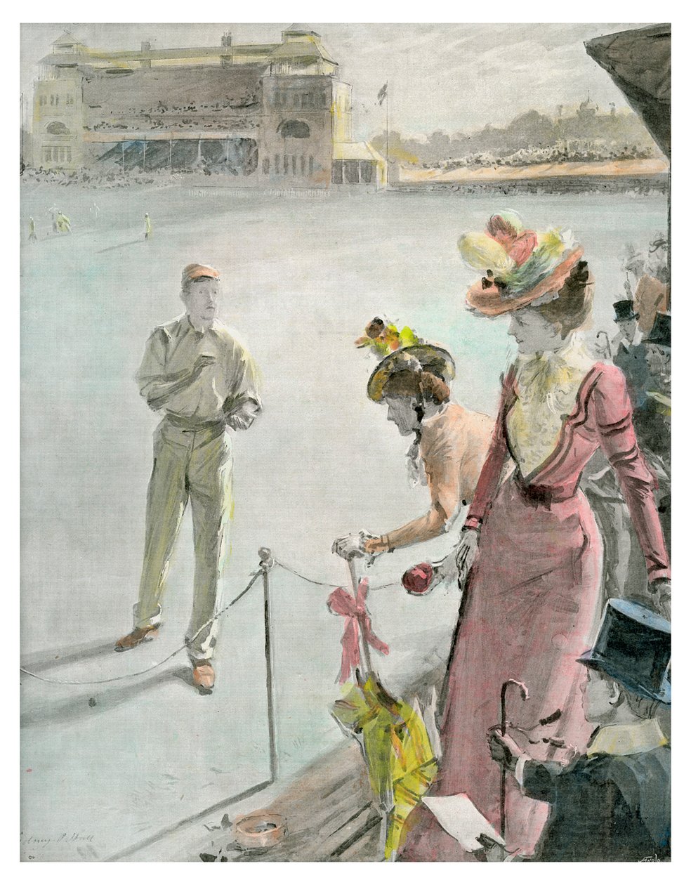 „Eton v Harrow at Lord