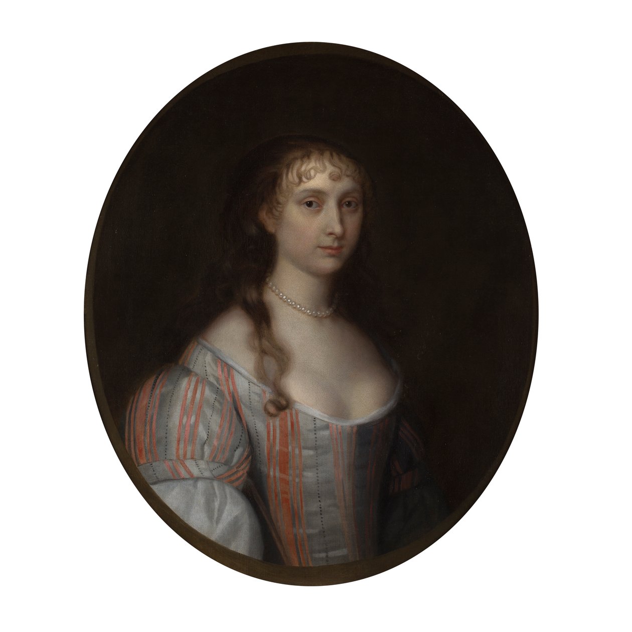 Fiatal hölgy portréja (olaj, vászon) alkotó: Anglo Flemish School
