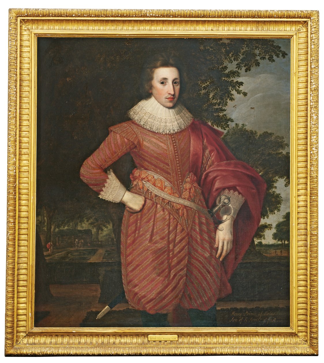 Egy úriember portréja, akit hagyományosan Henryként, walesi hercegként azonosítanak, 1620 körül alkotó: Anglo Flemish School