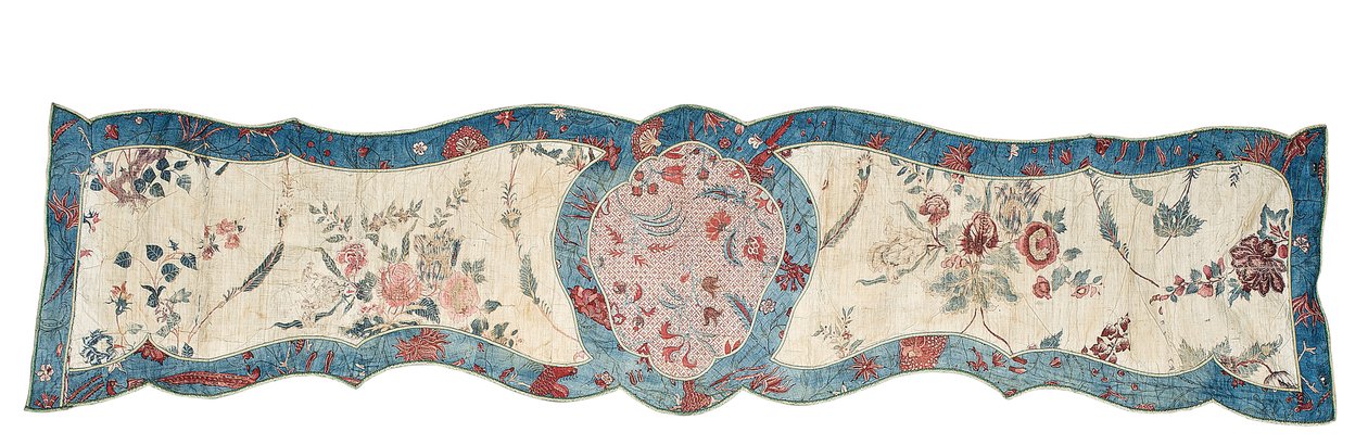 Pelmet (chintz) (pár a 997107-hez) alkotó: Anglo Indian School