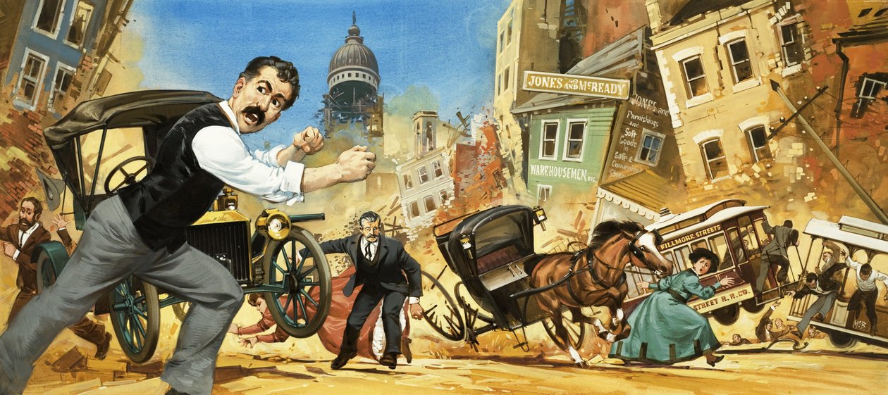 San Francisco földrengés alkotó: Angus McBride