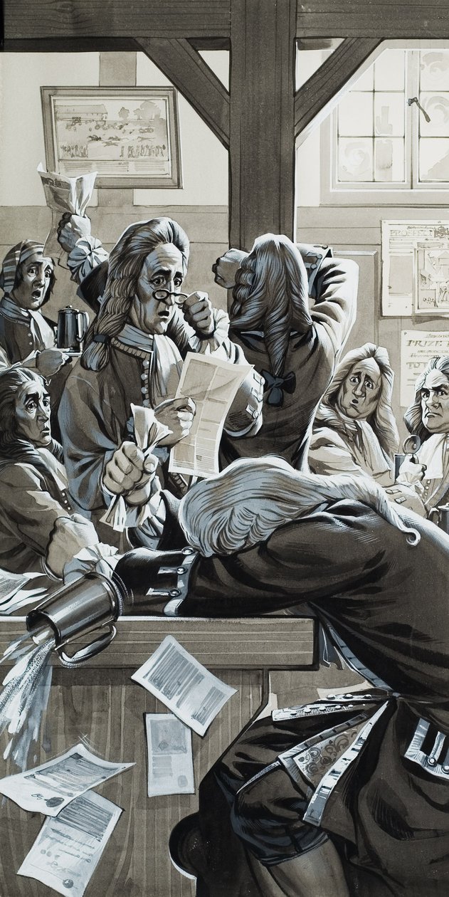 A déltengeri buborék (gouache, papír) alkotó: Angus McBride