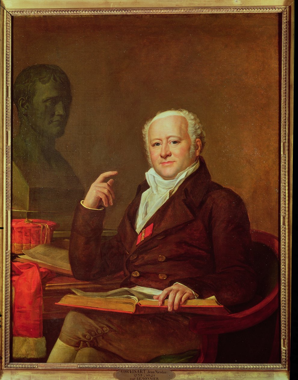 Jean Nicolas Corvisart des Marets (1755-1821) portréja, 1809 alkotó: Anicet Charles Lemonnier