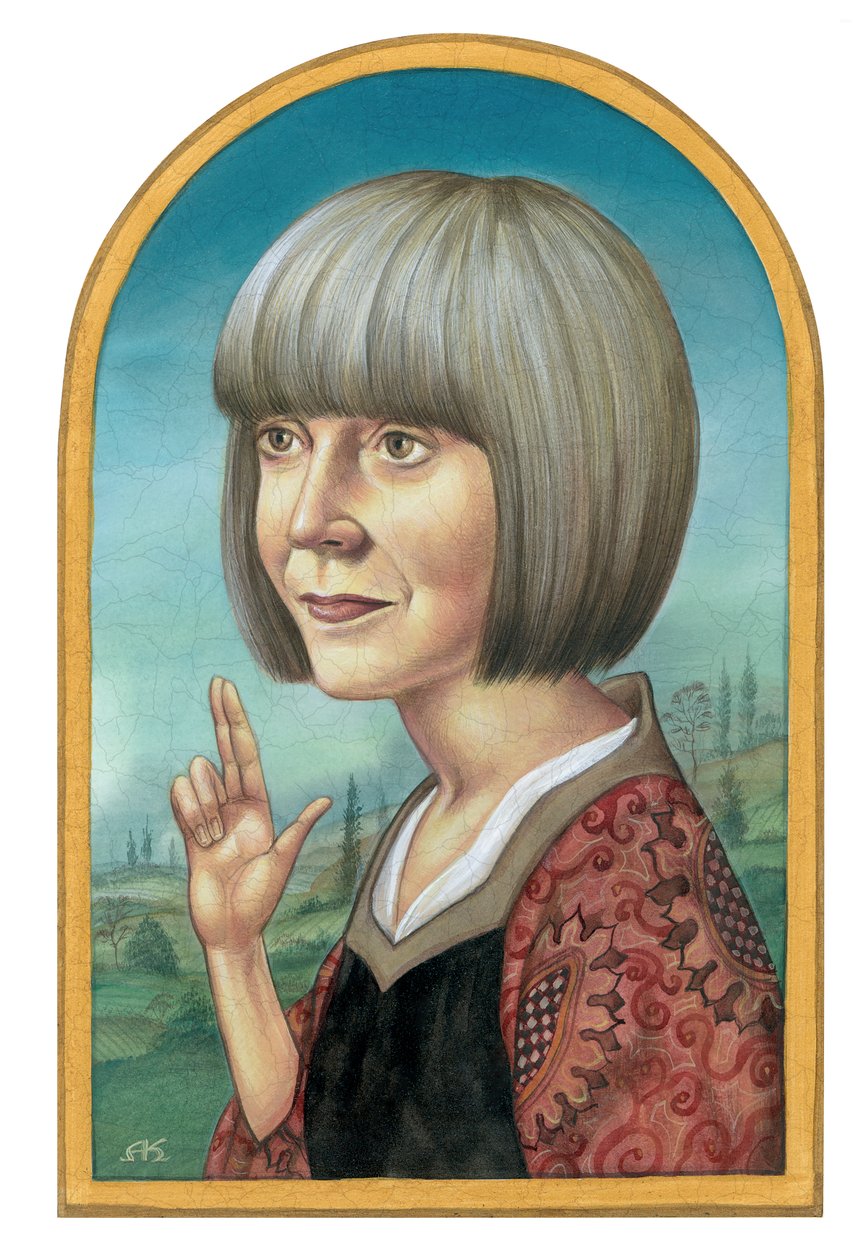 Ann Rice, 2012 (akril, illusztrációs karton) alkotó: Anita Kunz